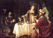 The Banquet of Esther and Ahasuerus esrt VICTORS, Jan